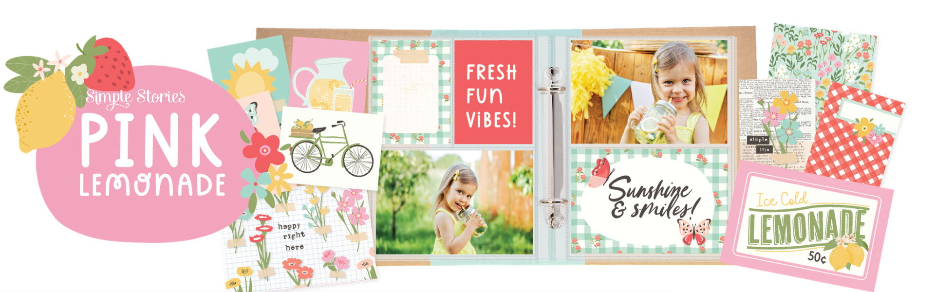 Pink Lemonade Collection by Simple Stories